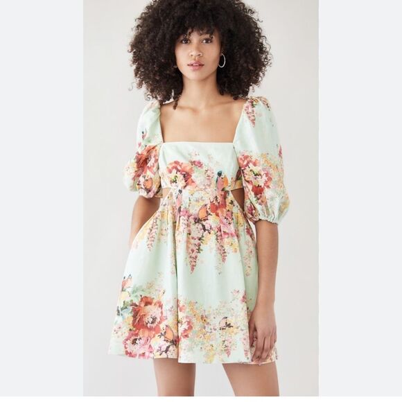 NWTZimmermann Mae cut out dress